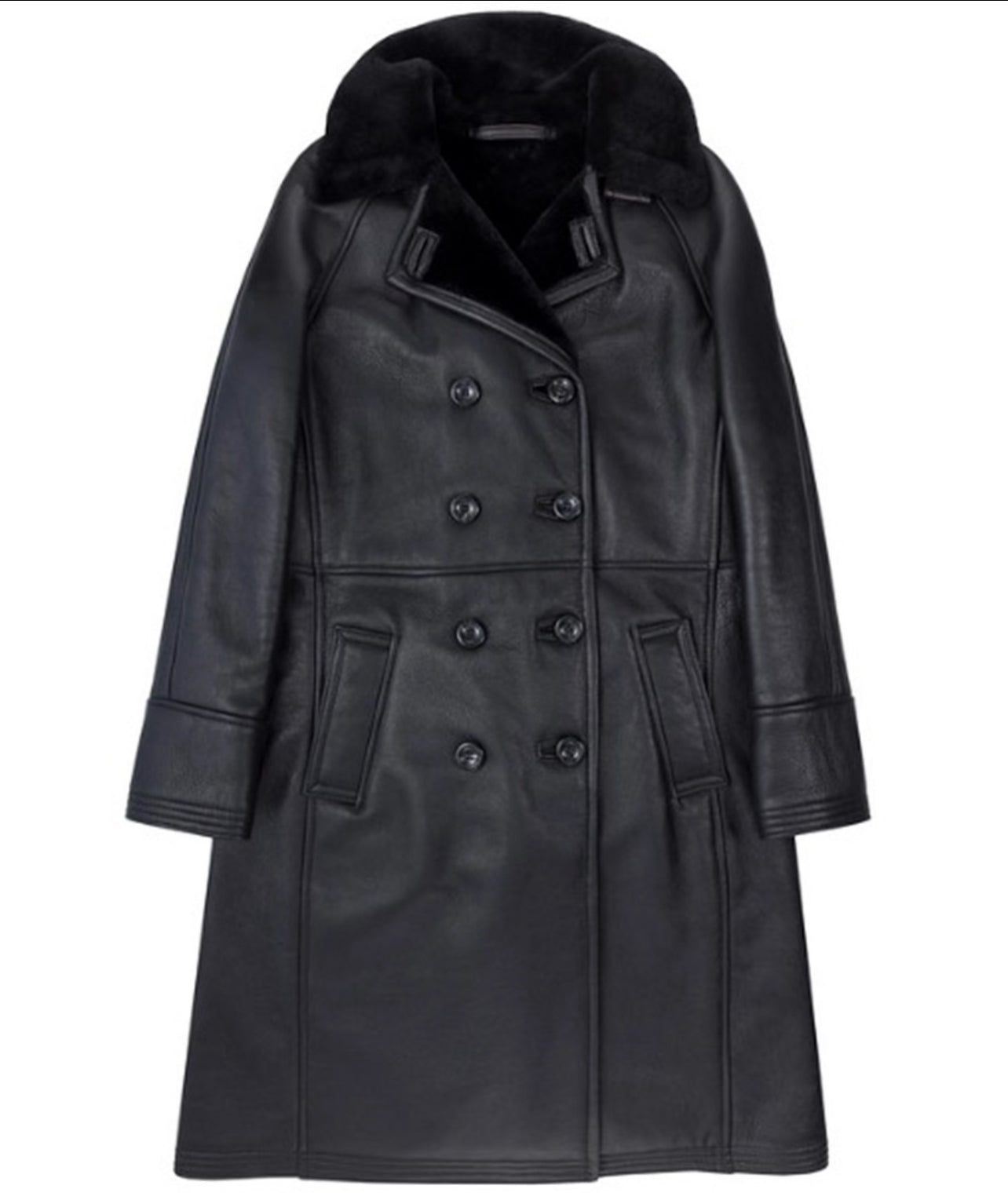 Woodland Sheepskin Trench