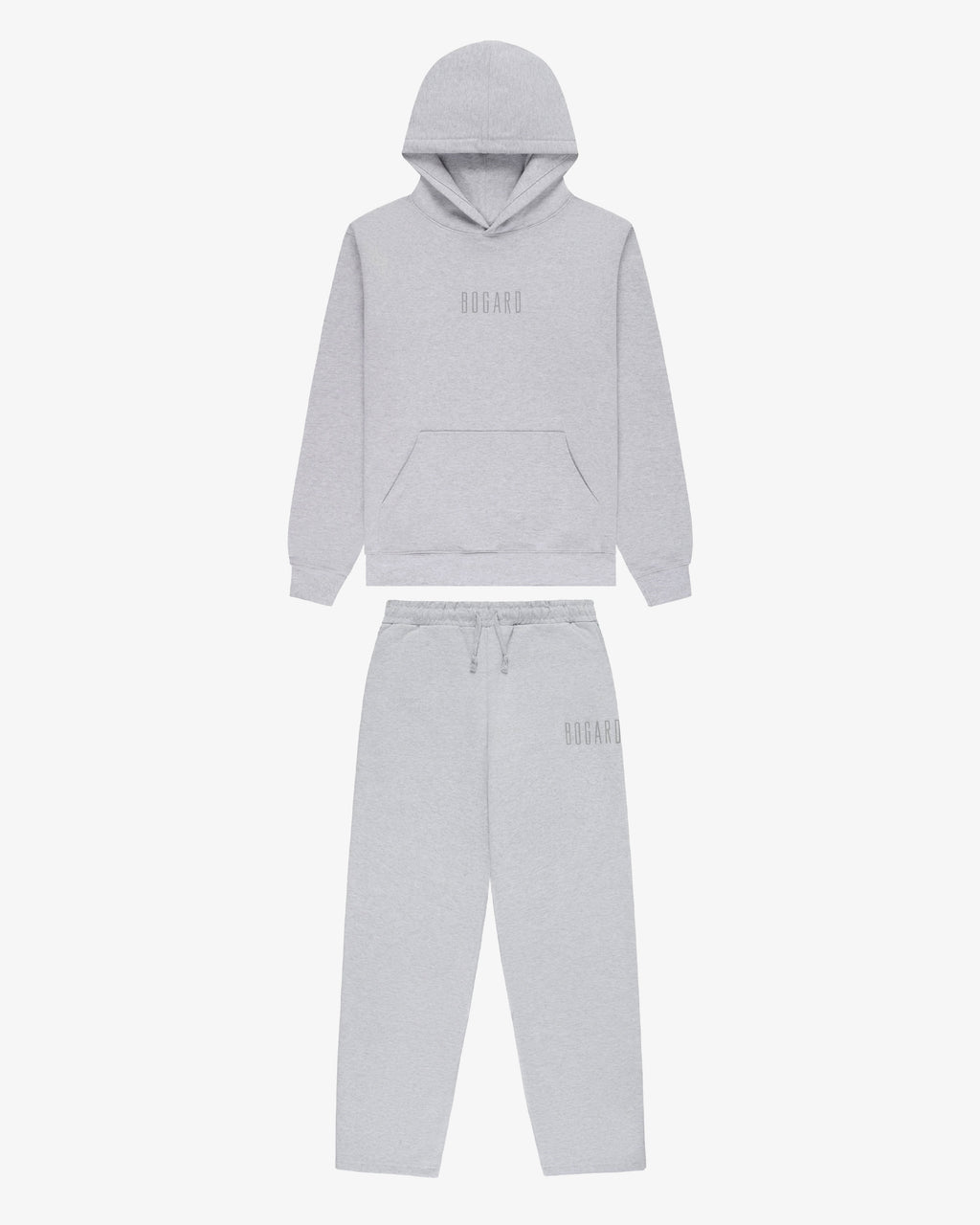 Ghost Grey Hoodie & Sweat-pant Set