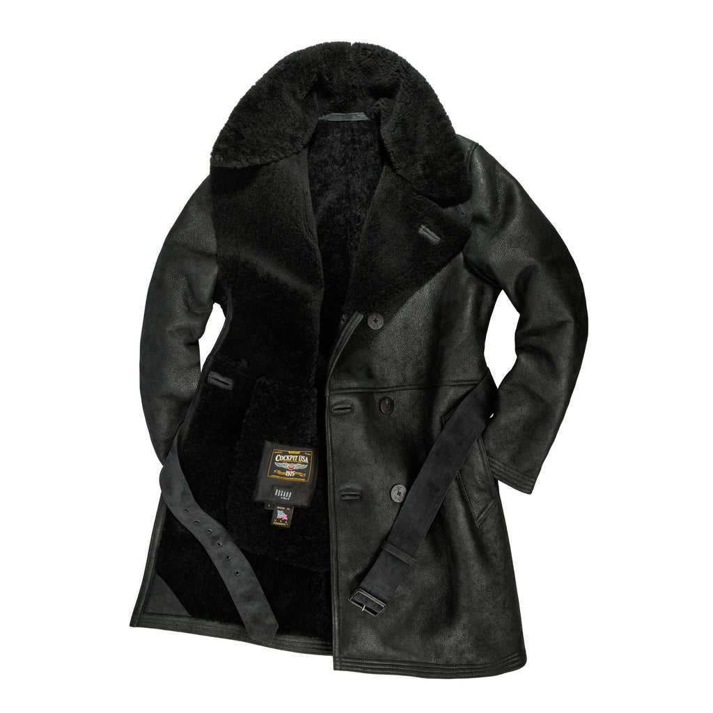 The “Highview” 3/4 Shearling Coat