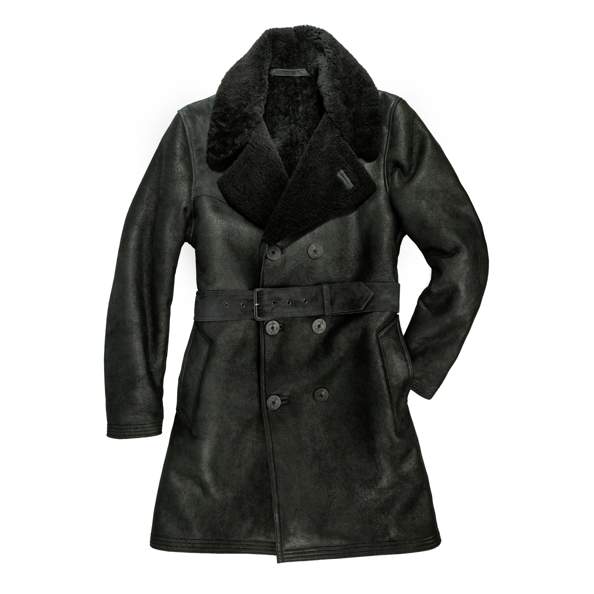 The “Highview” 3/4 Shearling Coat